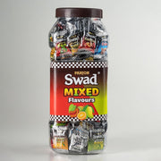 Swad Mixed Assorted Candy Jar (Kaccha Mango, Imli, Coffee, Cola, Pan, Orange)
