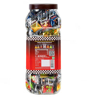 Swad Mixed Assorted Candy Jar (Kaccha Mango, Imli, Coffee, Cola, Pan, Orange)