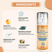 TNW-The Natural Wash SUN PROTECTION ULTRA SPF 60 SPRAY With Niacinamide