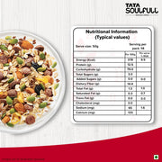 Tata Soulfull 0% Added Sugar Millet Muesli, 700 g, High Protein, Rich in Fibre, 97% Wholegrains, Fruit, Nut & Seeds, Contains Ragi Flakes, Contains Almonds, Flax Seeds, Chia Seeds, Pumpkin Seeds
