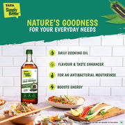 Tata Simply Better Pure & Unrefined Cold Pressed Sesame (Gingelly) Oil