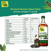 Tata Simply Better Pure & Unrefined Cold Pressed Sesame (Gingelly) Oil