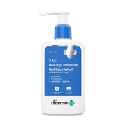 The Derma Co . 2.5% Benzoyl Peroxide Gel Face Wash|With Ceramide Complex & Glycerin|Treats Active Acne|Kills 99.9% Of Acne Bacteria|Non-Drying Formula|For Oily & Acne Prone Skin|For Unisex|100 Ml