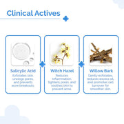 The Derma Co. 2% Salicylic Acid Gel Face Wash | For Oily Skin | With Salicylic Acid & Witch Hazel | Treats Active Acne| Unclog Pores | Controls Oil - 100ml