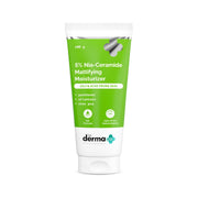 The Derma Co. 5% Nia-Ceramide Mattifying Moisturizer -100 g | For Oily to Acne Prone Skin | 5% Niacinamide, 2% Ceramide | 24 hrs. Moisturization | Panthenol, Allantoin & Zinc PCA | Oil-free Moisturizer