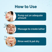 The Derma Co. X Dr.V Skin Renew Peptide Anti-Pollution Face Wash With Peptides & Niacinamide-100Ml| 0.5% Salicylic Acid | Exfoliation|Gentle & Deep Cleansing