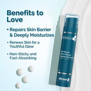 The Derma Co. x Dr.V Barrier Repair Peptide Moisturizer - 50ml | Repairs & Strengthens Skin | Vitamin C | Aids Regeneration | Deeply Moisturizes