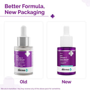 The Derma Co 10% Vitamin C Face Serum with 5% Niacinamide, Powered by Deep Penetration Formula™ | Fades Dark Spots | Reduces Pigmentation | Boosts Collagen | Brightens Skin | All Skin Types | 30 ml