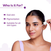 The Derma Co 10% Vitamin C Face Serum with 5% Niacinamide, Powered by Deep Penetration Formula™ | Fades Dark Spots | Reduces Pigmentation | Boosts Collagen | Brightens Skin | All Skin Types | 30 ml