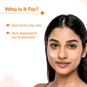 The Derma Co 1% Hyaluronic Sunscreen Aqua Gel SPF 50 PA++++ | Hydrating, Lightweight & Non-Greasy | No White Cast | Broad Spectrum & Blue Light Protection | Clinically Tested - (In-Vivo) | 30 g