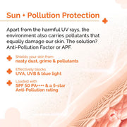 The Derma Co 1% Hyaluronic Sunscreen Oil-Free Matte Gel SPF 50 PA++++ | For Oily, Acne-Prone Skin | Lightweight Texture |Photostable | Water & Sweat Resistant | For Men & Women | 50 g