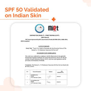 The Derma Co 1% Hyaluronic Sunscreen Oil-Free Matte Gel SPF 50 PA++++ | For Oily, Acne-Prone Skin | Lightweight Texture |Photostable | Water & Sweat Resistant | For Men & Women | 50 g