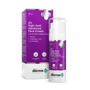 The Derma Co 2% Kojic Acid Advanced Face Cream With 4% Niacinamide, 2% Arbutin & 2% Glycolic Acid | Treats Hyperpigmentation & Melasma | Evens Skin Tone | For Men & Women | 30 g