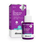 The Derma Co 2% Salicylic Acid Face Serum | Reduces acne & blackheads | Tightens pores | Exfoliates & soothes inflammation | 30 ml