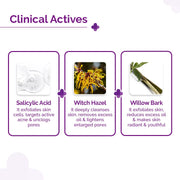 The Derma Co 2% Salicylic Acid Face Serum | Reduces acne & blackheads | Tightens pores | Exfoliates & soothes inflammation | 30 ml