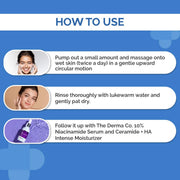 The Derma Co 3% Niacinamide Foaming Face Wash for Acne Marks - 100 ml