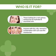 The Derma Co 3% Vitamin E Face Moisturizer Cream With Vitamin E & Lactic Acid | Fights Dryness | Non-Greasy & Lightweight | 100 G