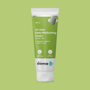 The Derma Co 4% Urea Deep Moisturizing Cream with Lactic Acid & Ceramide Complex | Deeply Moisturizes | Gently Exfoliates| Repairs Skin’s Natural Barrier | Lightweight Formula I For Very Dry Skin-100g