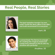 The Derma Co 5% Cica-Glow Daily Face Moisturizer with Alpha Arbutin & Tranexamic Acid | Makes Skin Glow | Evens Skin Tone | For All Skin Types | 50 g, Lotion