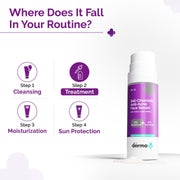 The Derma Co Sali-Cinamide Anti-Acne Face Serum - 30 ml | Fights active acne | Fades acne marks & scars | Controls excess oil | Unclogs pores | Reduces redness & inflammation