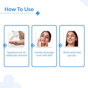 The Derma Co Sali-Cinamide Anti-Acne Face Wash with 2% Salicylic Acid & 2% Niacinamide - 80 ml | Clears Acne & Marks | Removes Excess Oil