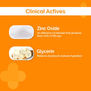 The Derma Co Ultra Light Zinc Mineral Sunscreen I With SPF 50 PA+++ I Water & Sweat Resistant | UVA, UVB & Blue Light Protection I Lightweight & Non- Greasy I No white Cast I For All Skin Type - 50g