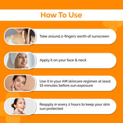 The Derma Co Ultra Light Zinc Mineral Sunscreen I With SPF 50 PA+++ I Water & Sweat Resistant | UVA, UVB & Blue Light Protection I Lightweight & Non- Greasy I No white Cast I For All Skin Type - 50g