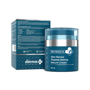 The Derma Co x Dr.V Skin Renew Peptide Retinol Serum-Cream with Peptide & Retinol - 30 ml | 1% vv | Boosts Collagen | Brightens, Renews Skin to Give a Youthful Glow | Reduces Blemishes & Dark Spots
