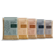 The Millet Company 500g Unpolished Combo Pack of 5, Browntop, Foxtail, Kodo, Barnyard, and Little Millet [2.5kg Total], Natural Farm Produce, High Fibre Millets