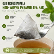 The Tea Trove Spearmint Herbal Tea Bags 40 Biodegradable Bags | PCOS