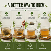 The Tea Trove Spearmint Herbal Tea Bags 40 Biodegradable Bags | PCOS