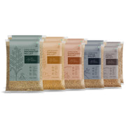 The Millet Company 500g Unpolished Combo Pack of 5, Browntop, Foxtail, Kodo, Barnyard, and Little Millet [2.5kg Total], Natural Farm Produce, High Fibre Millets