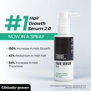 ThriveCo Hair Growth Serum 2.0 Spray | Backed by British Medical Research | Clinically Proven to Reduce Hair Fall & Boost Hair Growth | Powered by Redensyl, Procapil & Anagain | Regendil ® | Lightweight, Non-Sticky | For Men & Women – 50 ml