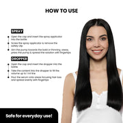 ThriveCo Hair Growth Serum 2.0 Spray | Backed by British Medical Research | Clinically Proven to Reduce Hair Fall & Boost Hair Growth | Powered by Redensyl, Procapil & Anagain | Regendil ® | Lightweight, Non-Sticky | For Men & Women – 50 ml