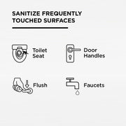 Toilet Sanitizer Spray - Mint