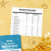 Troovy Healthy High Protein Puffs | Cheese & Herbs Flavoured | No Palm Oil, Cholesterol or Trans Fats, No Junk & Chemicals | Made with Multiple Millets, Grains and Dal (80g (Pack of 3))