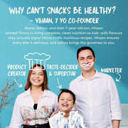 Troovy Healthy High Protein Puffs | Tangy Tomato Flavour | No Palm Oil, Cholesterol or Trans Fats, No Junk & Chemicals | Made with Multiple Millets, Grains and Dal (80g (Pack of 3))