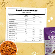 Troovy Healthy Masala Ragi Chips | Tasty & High Protein Snacks | 30% Of Protein Needs | No Palm Oil, Cholesterol or Trans Fats | No Junk & Chemicals | 70g (Pack of 3)