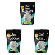 True Elements Bajra Atta Pearl Millet Flour, High Fibre Super Grain, Gluten Free, 500g