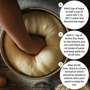 Urban Platter Baker's Active Dry Yeast, 100g