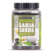 Urban Platter Sabja Seeds, 700g (Basil Seeds for Weight Management, Digestion & Hydration, Rich in Fiber & Omega-3, Falooda, Detox Drinks & Smoothies)