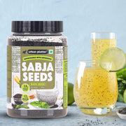 Urban Platter Sabja Seeds, 700g (Basil Seeds for Weight Management, Digestion & Hydration, Rich in Fiber & Omega-3, Falooda, Detox Drinks & Smoothies)