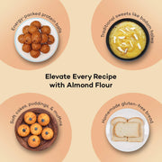 Urban Platter California Fine Almond Flour, 200 Gram [Gluten-Free|Low-Carb|Blanched|Protein Rich]