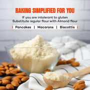 Urban Platter California Fine Almond Flour, 200 Gram [Gluten-Free|Low-Carb|Blanched|Protein Rich]