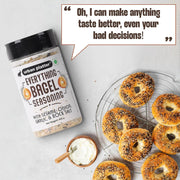 Urban Platter Everything Bagel Seasoning, 100g (Classic American Seasoning Blend with Onion Flakes, Garlic, Sesame Seeds and Pink Salt | Season toasts, breads and salads)