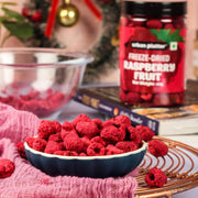 Urban Platter Freeze-Dried Raspberry, 40 Grams (Whole Raspberries)