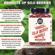 Urban Platter Goji Berries, 500g (Antioxidant-Rich Superfood | Naturally Sweet & Chewy | Great for Snacking, Smoothies & Baking)
