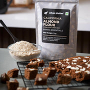 Urban Platter Natural Almond Flour, 1kg (Naturally Gluten-Free | Low-Carb | Unblanched | Ideal for Baking & Keto Recipes)