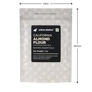 Urban Platter Natural Almond Flour, 1kg (Naturally Gluten-Free | Low-Carb | Unblanched | Ideal for Baking & Keto Recipes)
