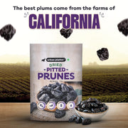 Urban Platter Pitted California Prunes, 1Kg (Dried Plums | Unsweetened | Rich in fibre | Great for Digestion)